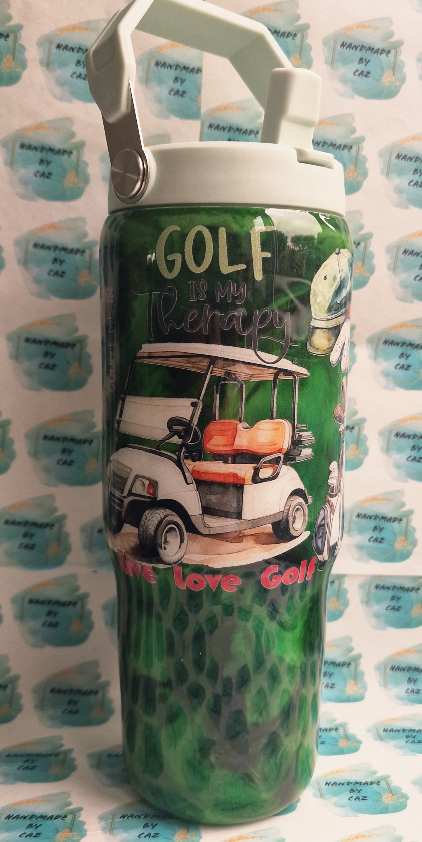 Golf 30oz Stainless Tumbler - READY TO SHIP
