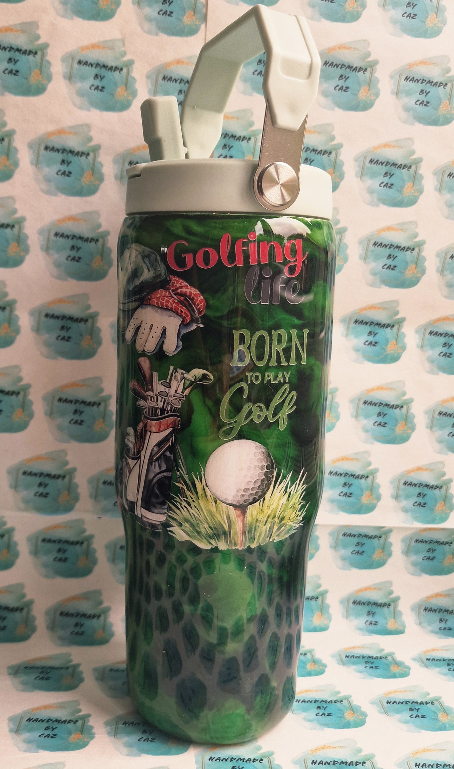 Golf 30oz Stainless Tumbler - READY TO SHIP