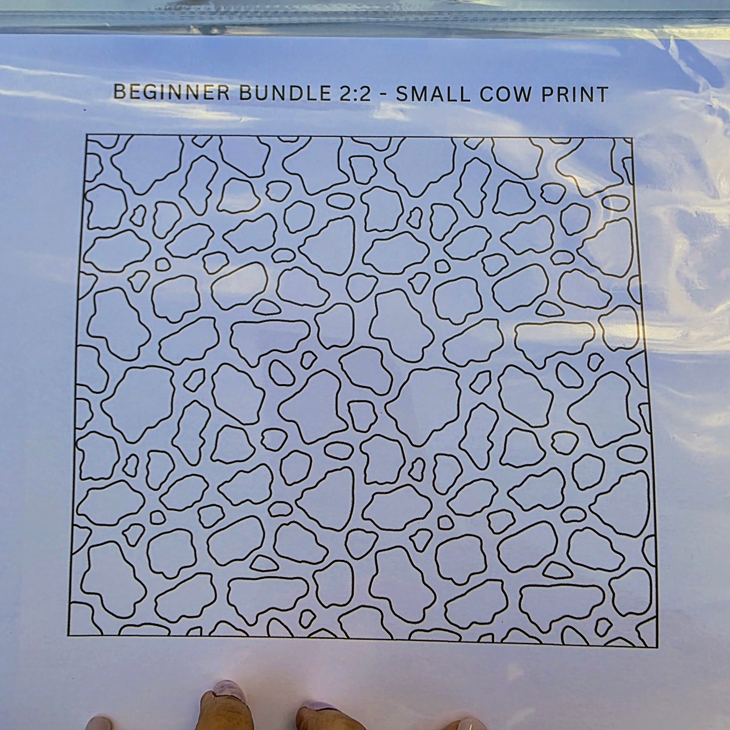 CUSTOM Glitter Template 20oz Tumbler