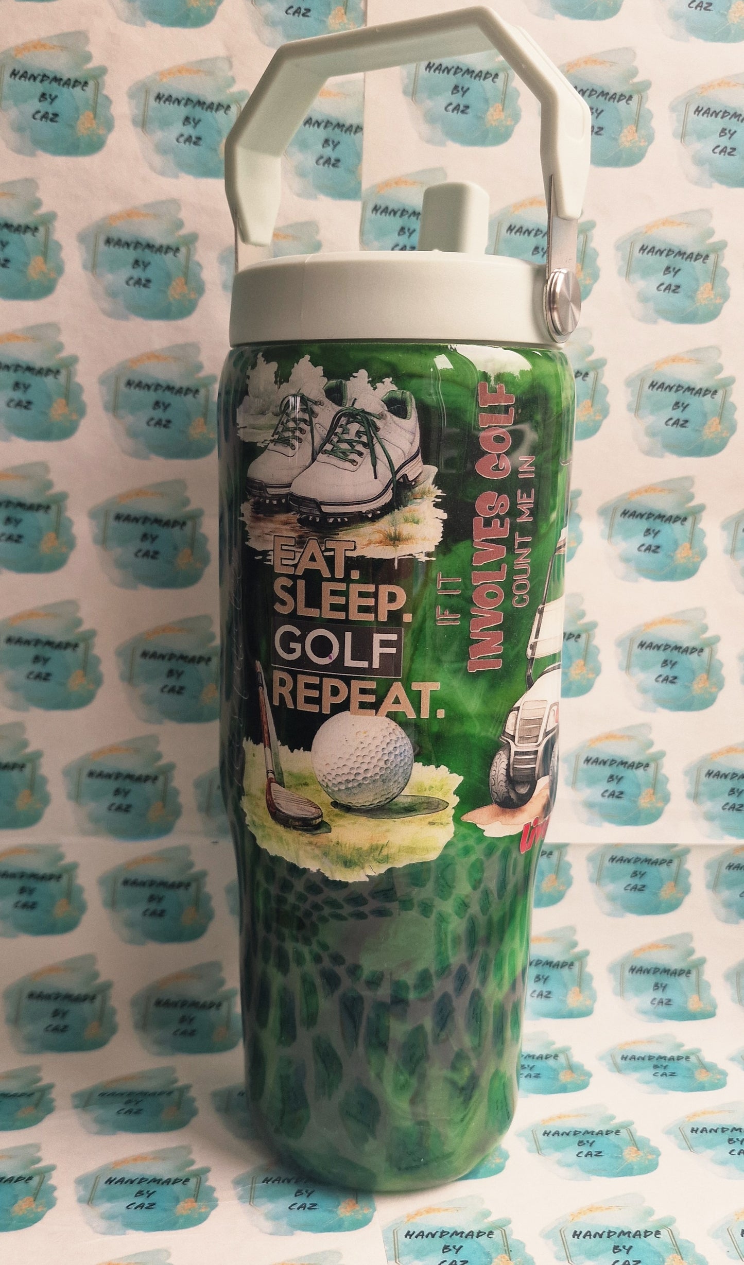 Golf 30oz Stainless Tumbler - READY TO SHIP
