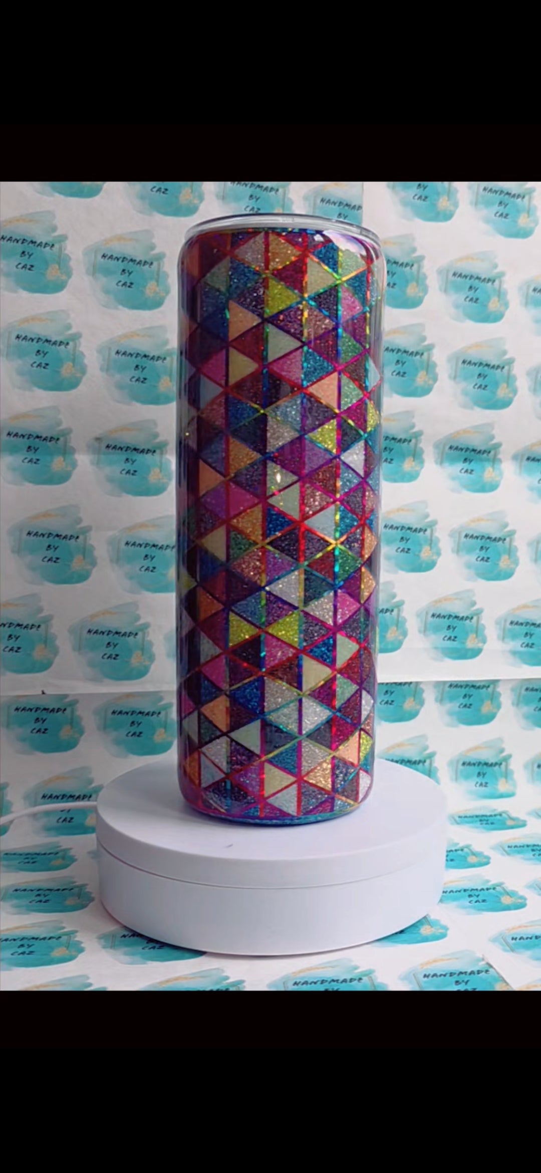 CUSTOM Glitter Template 20oz Tumbler
