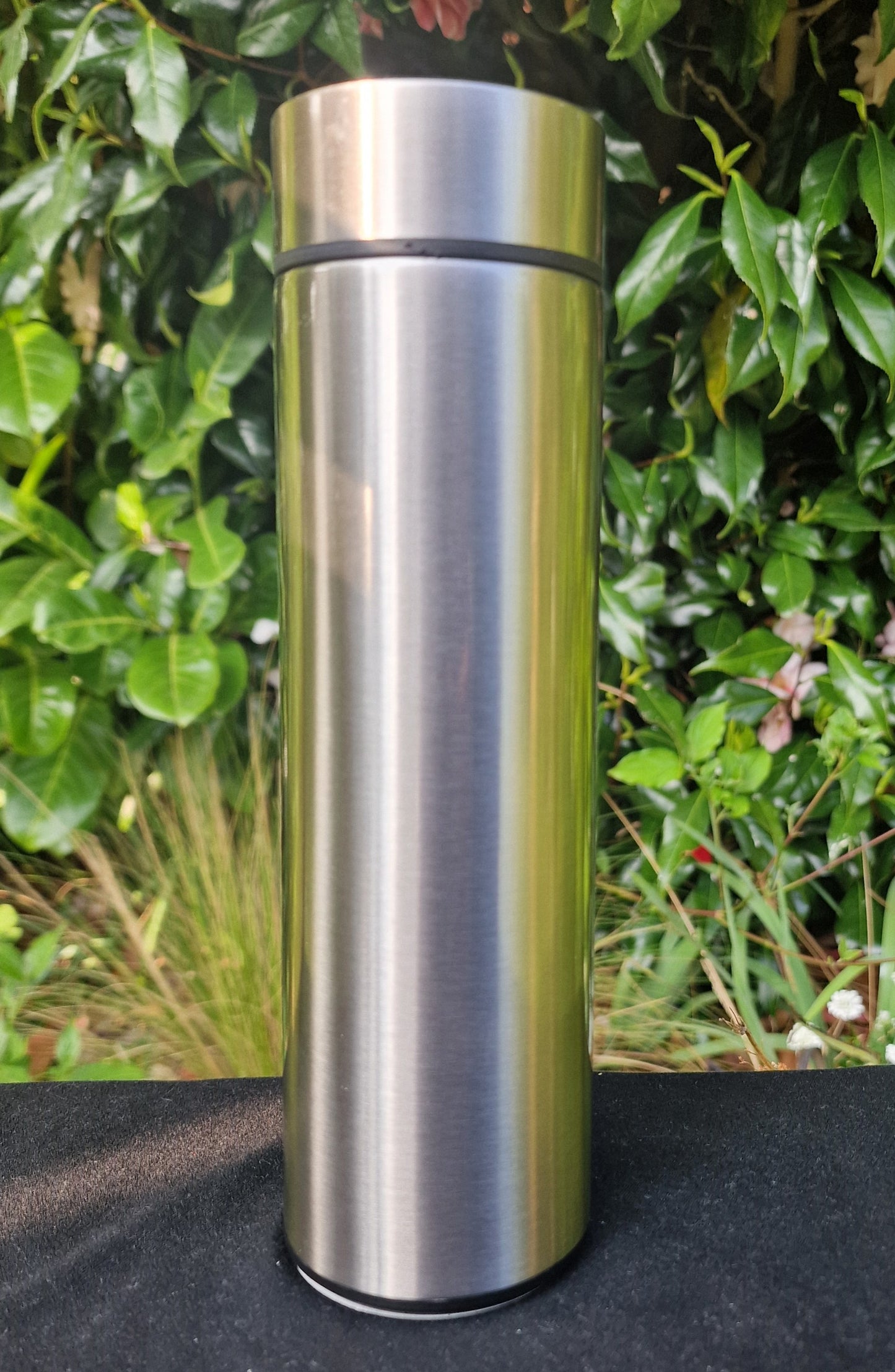 CUSTOM 450ml/15oz Stainless Thermal Flask with thermometer