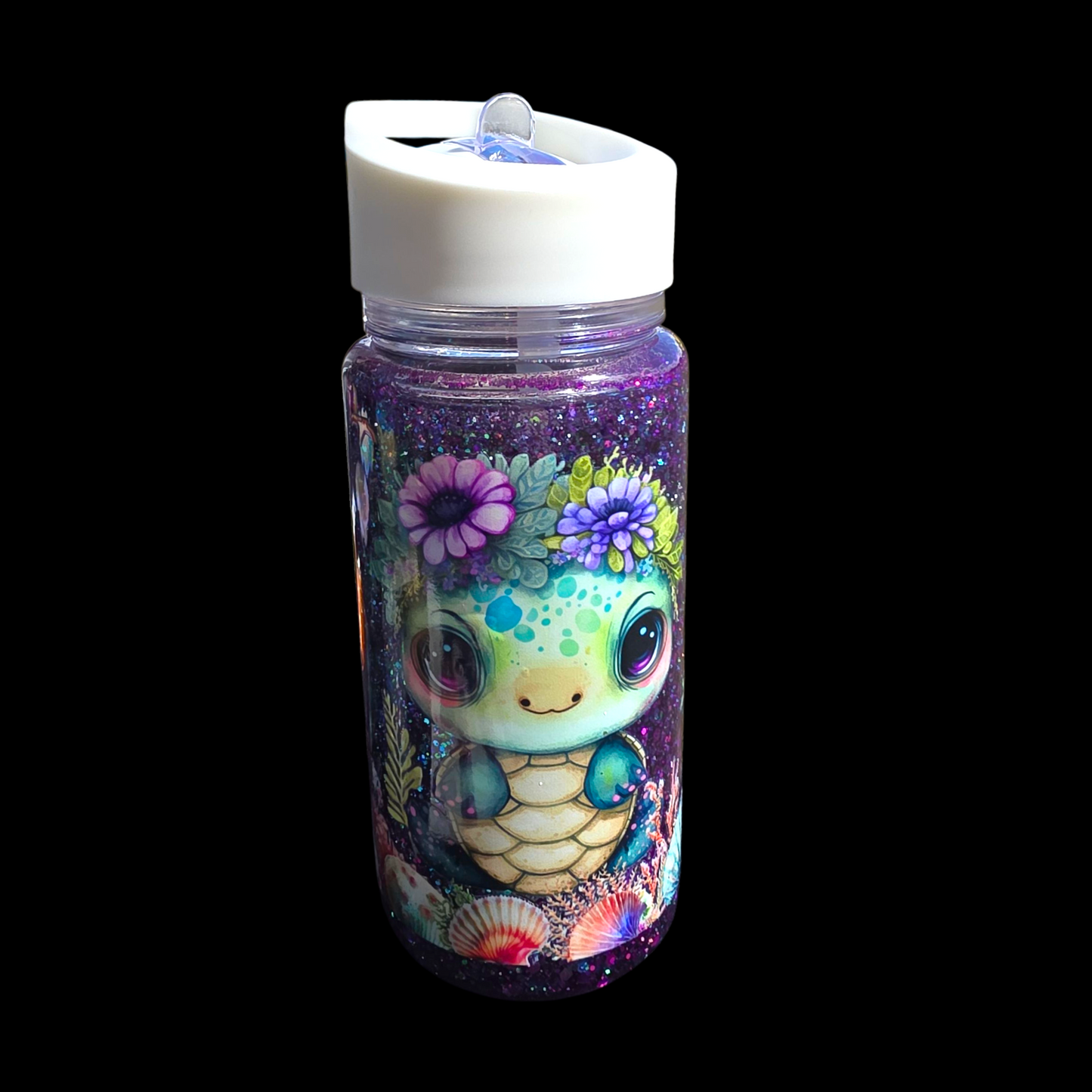 Snowglobe - 10oz Acrylic Bottle - READY TO SHIP