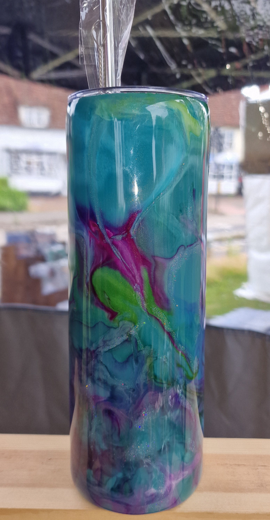 Spring Swirl 20oz Tumbler - READY TO SHIP