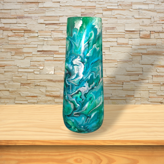CUSTOM Decorated Vase (Tall Slim) (Pictured Vases are EXAMPLE ONLY)