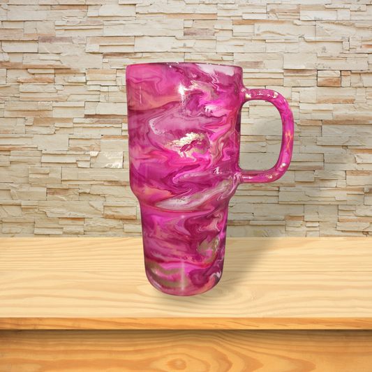 CUSTOM 30z Glass Tumbler (Pictured is available in ready to ship section)