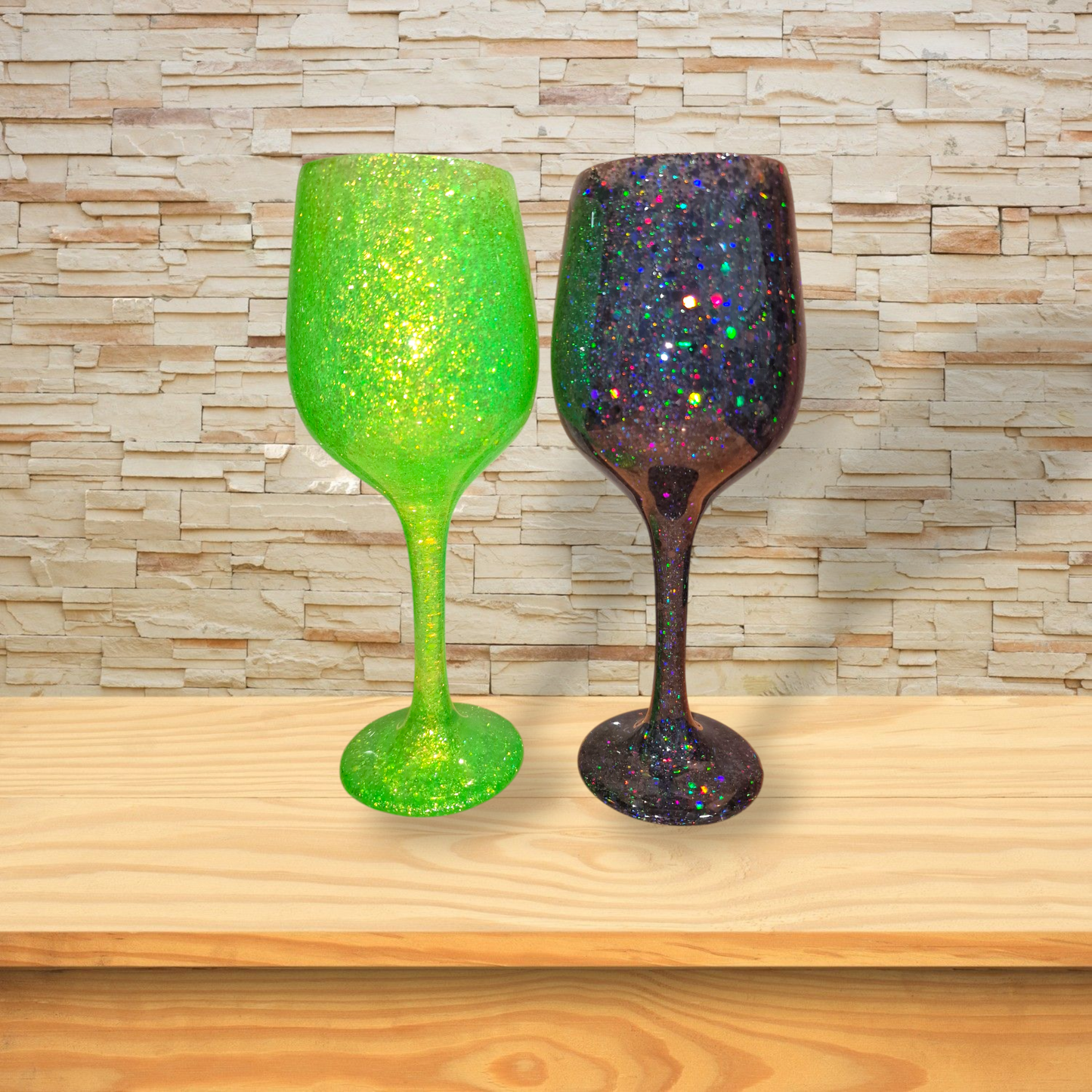 CUSTOM Wine Glass Slimmer Type (Pictured is EXAMPLE ONLY)