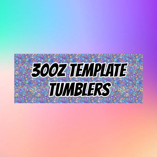 CUSTOM 30oz Template Tumbler