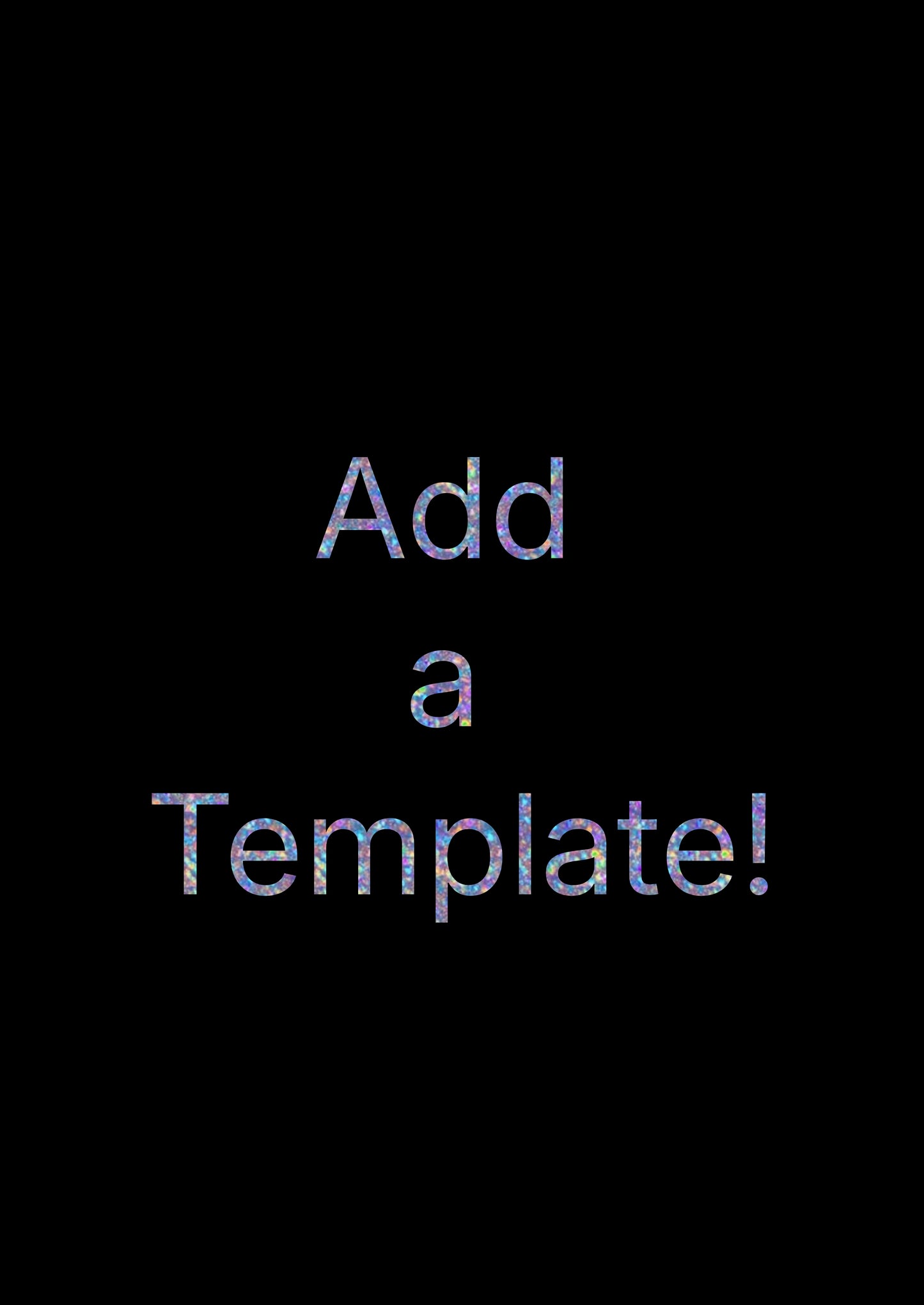 Add a Template/Vinyl to your order (if not a 20oz) (Speak to me first please) (Copy)