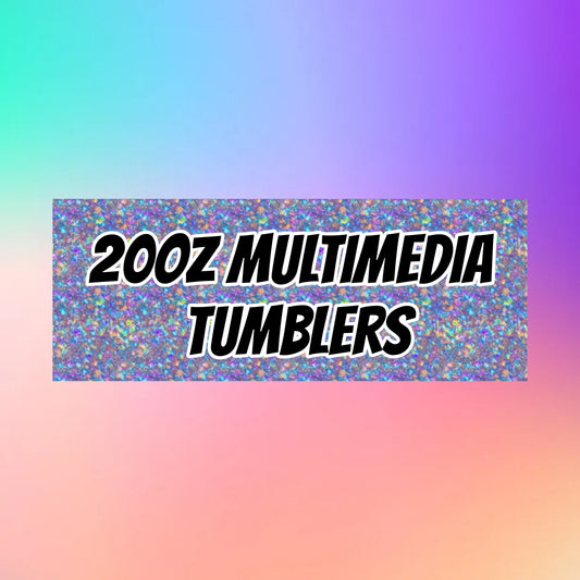 CUSTOM Multimedia 20oz Tumbler