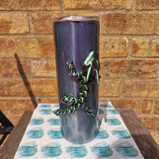 20oz Tumbler with 3D Dragon- READY TO SHIP