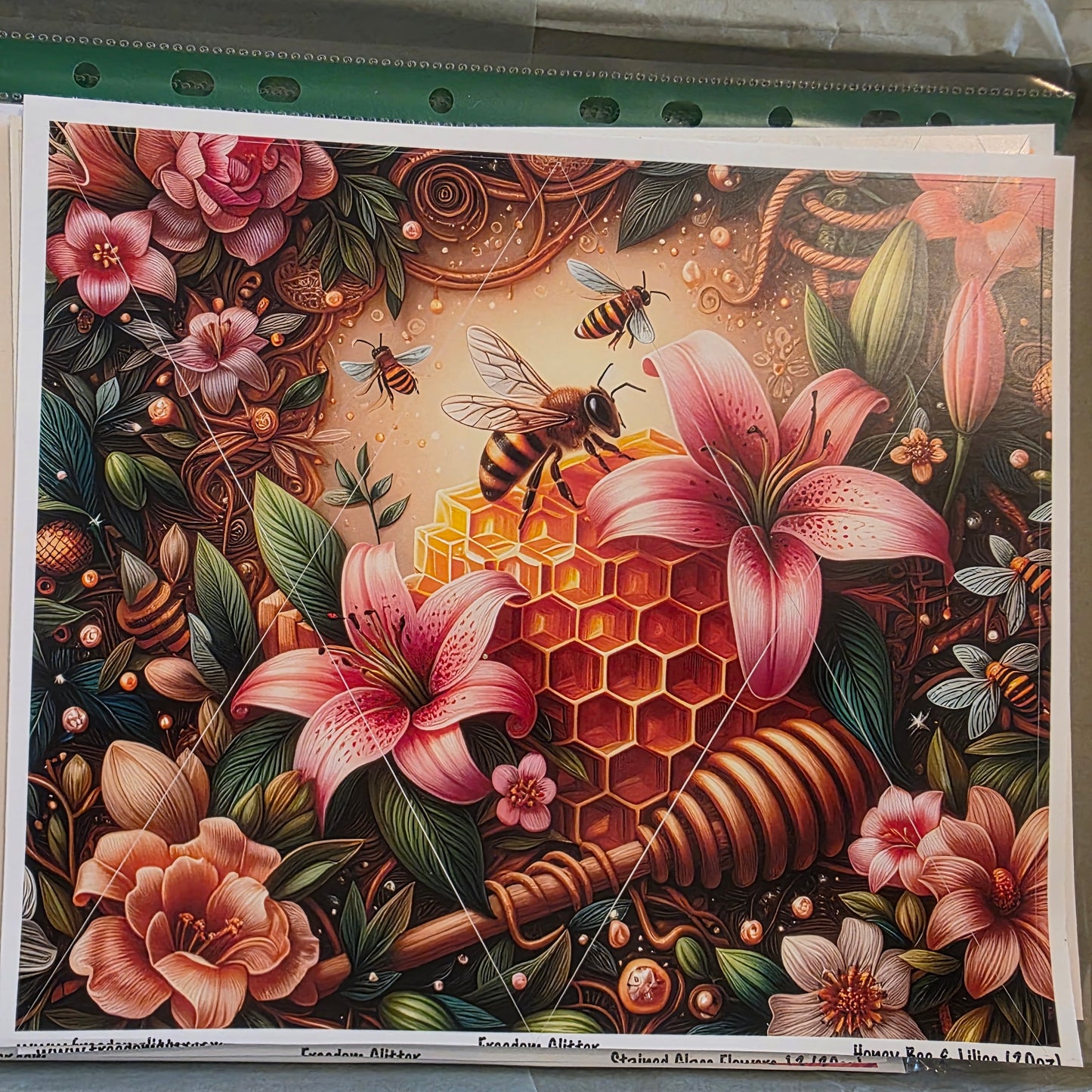 CUSTOM Honey & Bee 20oz Tumbler