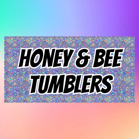 CUSTOM Honey & Bee 20oz Tumbler