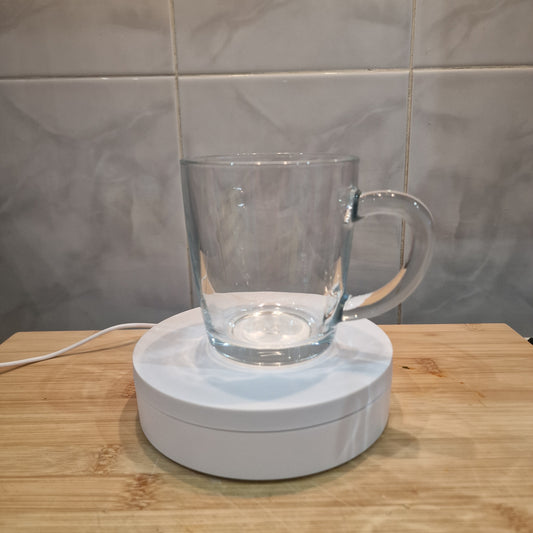 CUSTOM 12oz Glass Mug