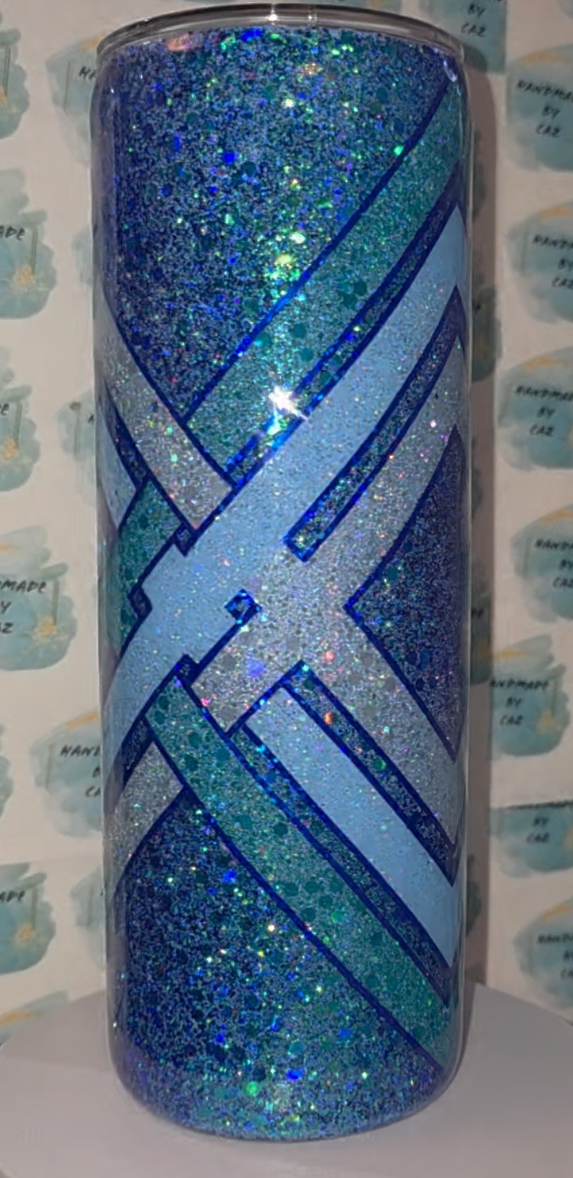 CUSTOM Glitter Template 20oz Tumbler