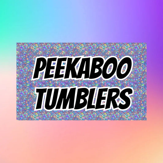 CUSTOM Peekaboo 20oz Tumbler