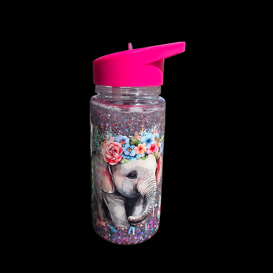 Snowglobe - 10oz Acrylic Bottle - READY TO SHIP