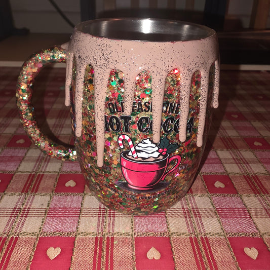 CUSTOM Barrel Stainless Mug (picture is example only)