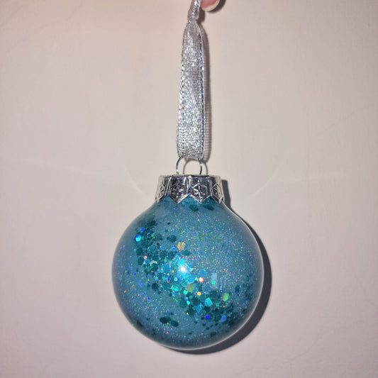 2 x CUSTOM Decorated 6cm Baubles